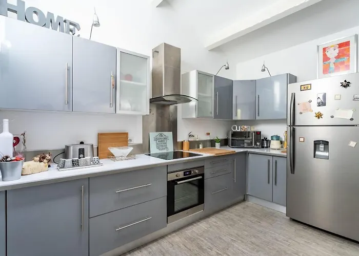 Bright Pearl With Garden Near The Sea